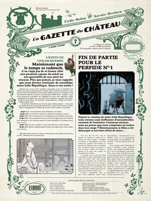 cover image of La Gazette du château (Tome 7) --La Gazette du château